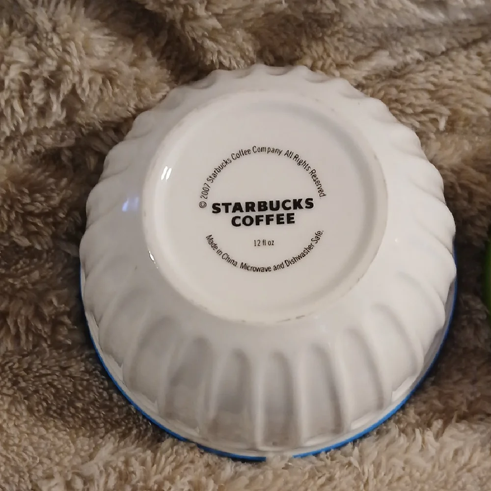 Starbucks Colorful Ceramic Bowls Set
